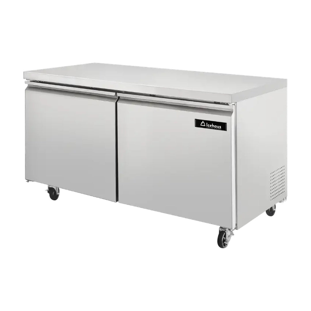 Congelador bajo barra 2 puertas Icehaus modelo CBB-2P-SS-02