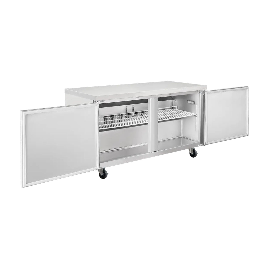 Congelador bajo barra 2 puertas Icehaus modelo CBB-2P-SS-02