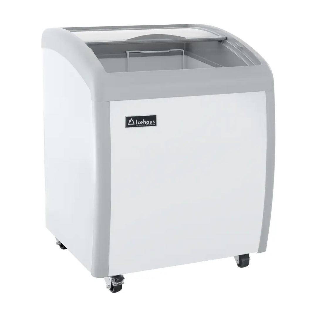 Congelador Paletero Puerta Cristal 5.5 Pies Icehaus CHPC-160