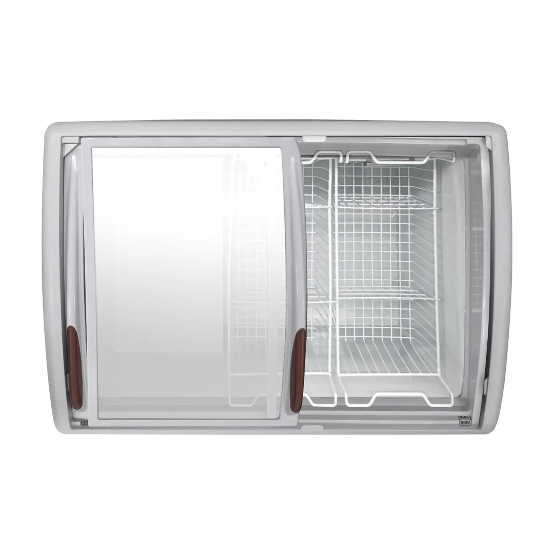 Congelador Paletero Puerta Cristal 9 Pies Icehaus CHPC-260