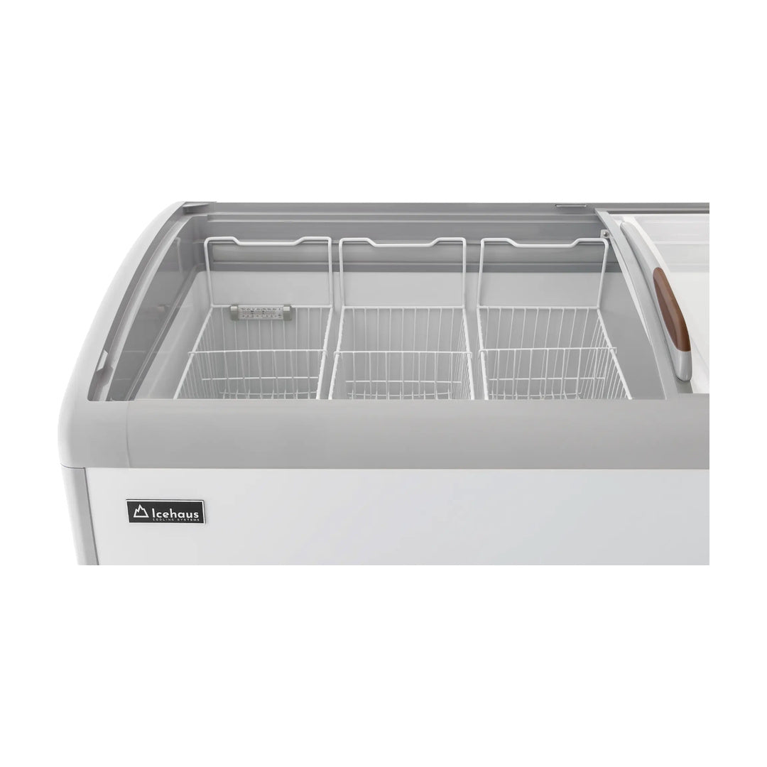 Congelador Paletero Puerta Cristal 19.5 Pies Icehaus CHPC-560
