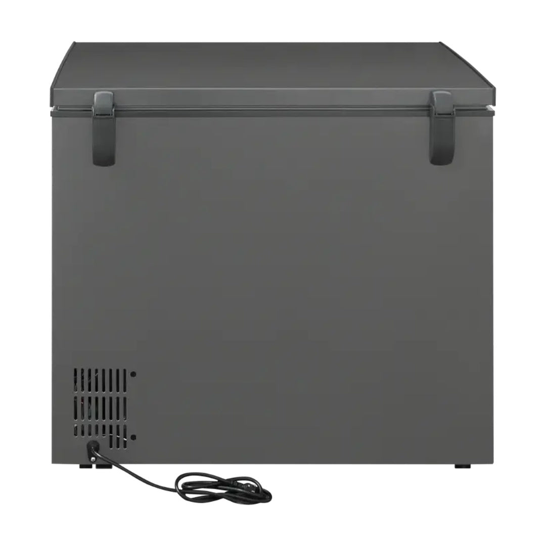 Congelador y refrigerador tapa de cofre de 7 Pies color gris Icehaus CTC-07-G