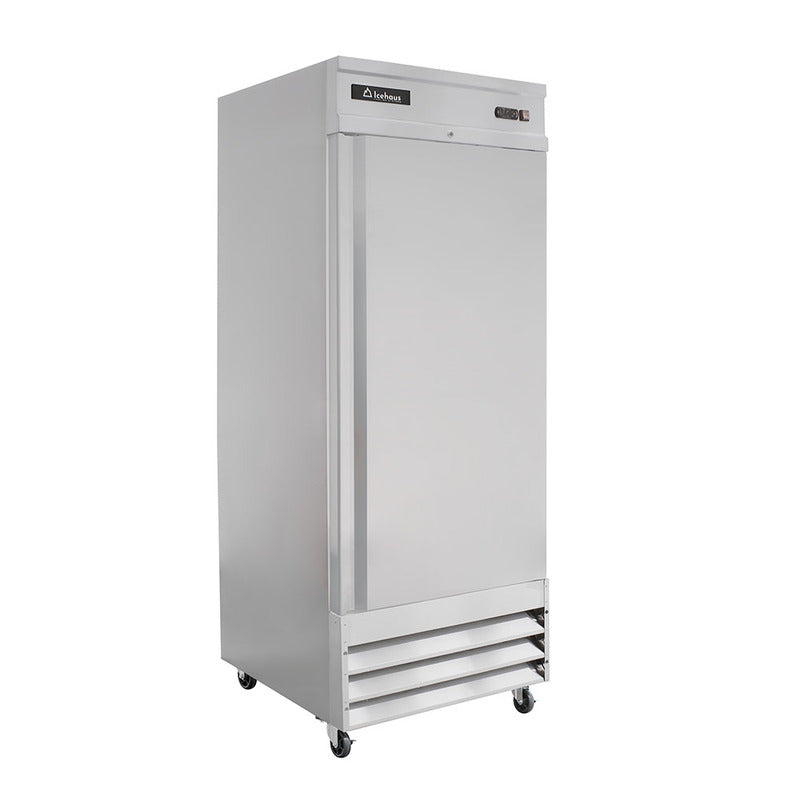 Congelador Vertical 1 Puerta Sólida Acero Inoxidable 21 Pies Icehaus CV-1PS-SS-01