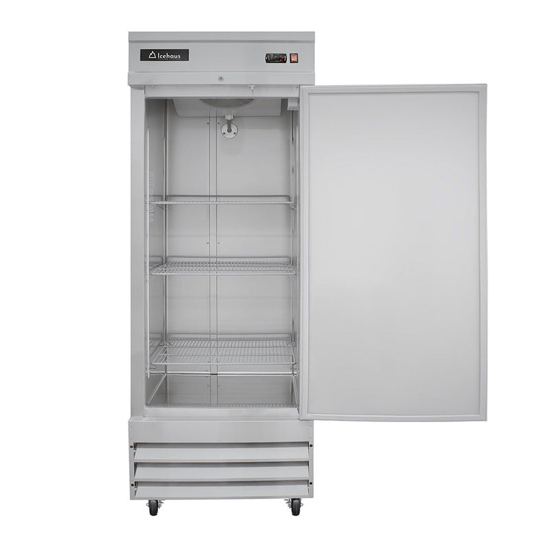 Congelador Vertical 1 Puerta Sólida Acero Inoxidable 21 Pies Icehaus CV-1PS-SS-01
