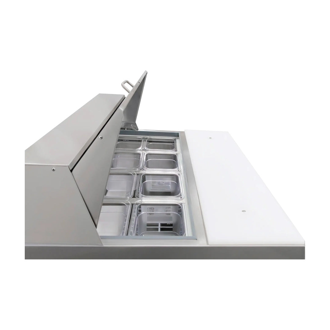 Mesa para ensaladas 1 puerta Icehaus modelo ME-1P-SS-01
