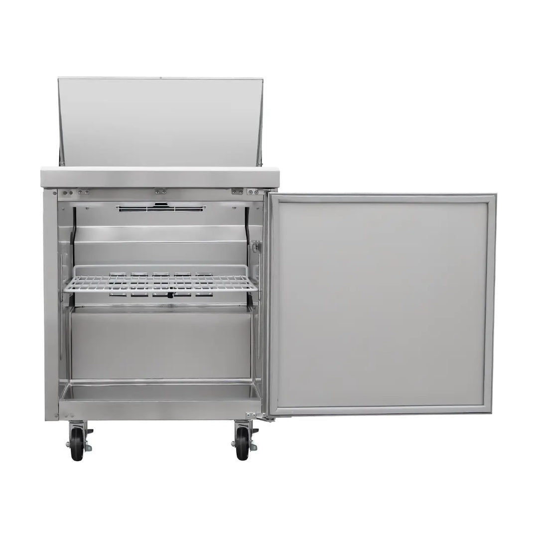 Mesa para ensaladas 1 puerta Icehaus modelo ME-1P-SS-01