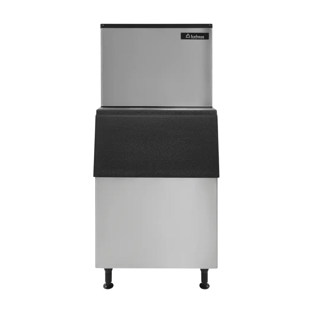 Máquina de hielo de 240 kg a 21°C temperatura ambiente Icehaus MH-240-MD