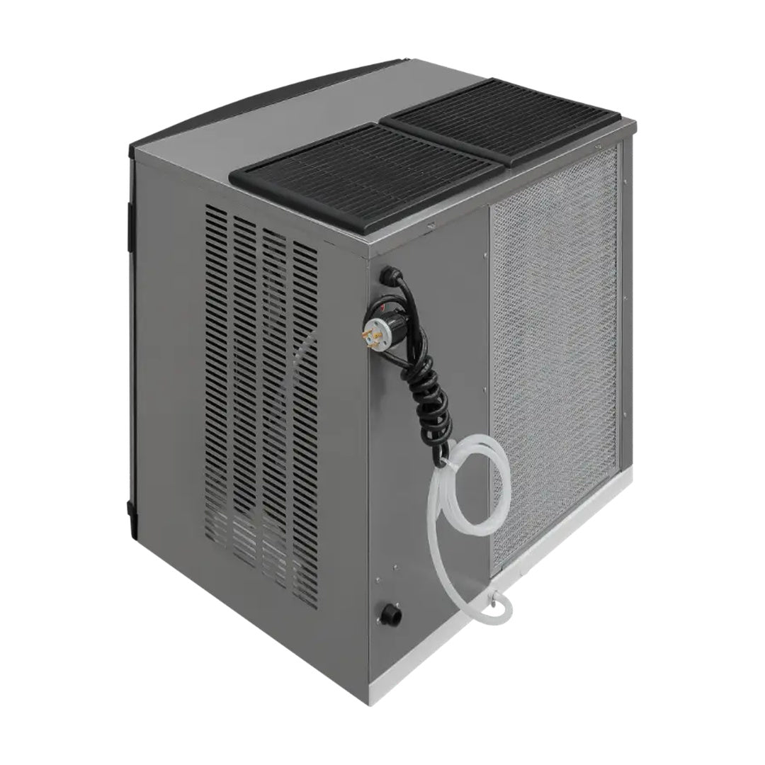 Máquina de hielo de 452 kg a 21°C temperatura ambiente Icehaus MH-400-MD
