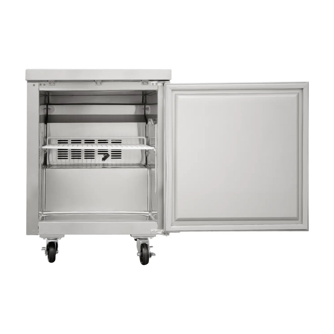 Refrigerador bajo barra 1 puerta Icehaus modelo RBB-1P-SS-01