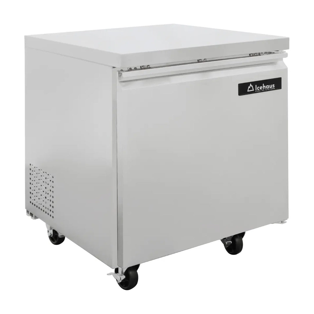 Refrigerador bajo barra 1 puerta Icehaus modelo RBB-1P-SS-01
