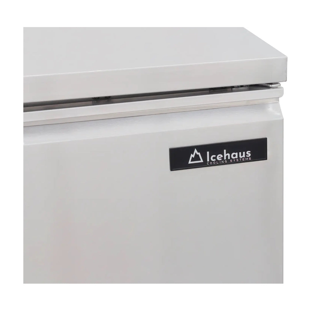 Refrigerador bajo barra 1 puerta Icehaus modelo RBB-1P-SS-01