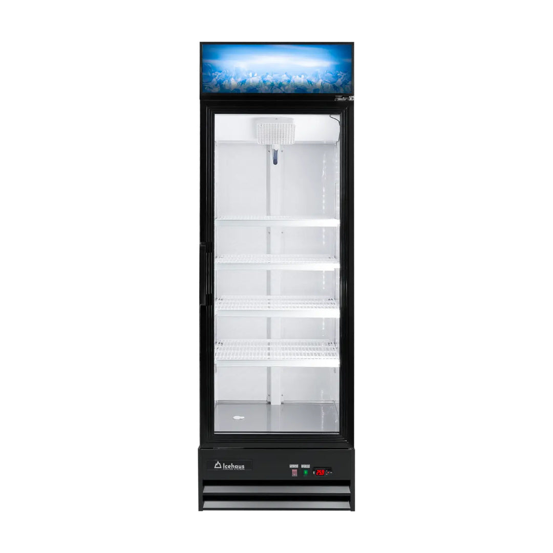 Refrigerador comercial 1 puerta de cristal de 382L Drago RVC-1PC-382