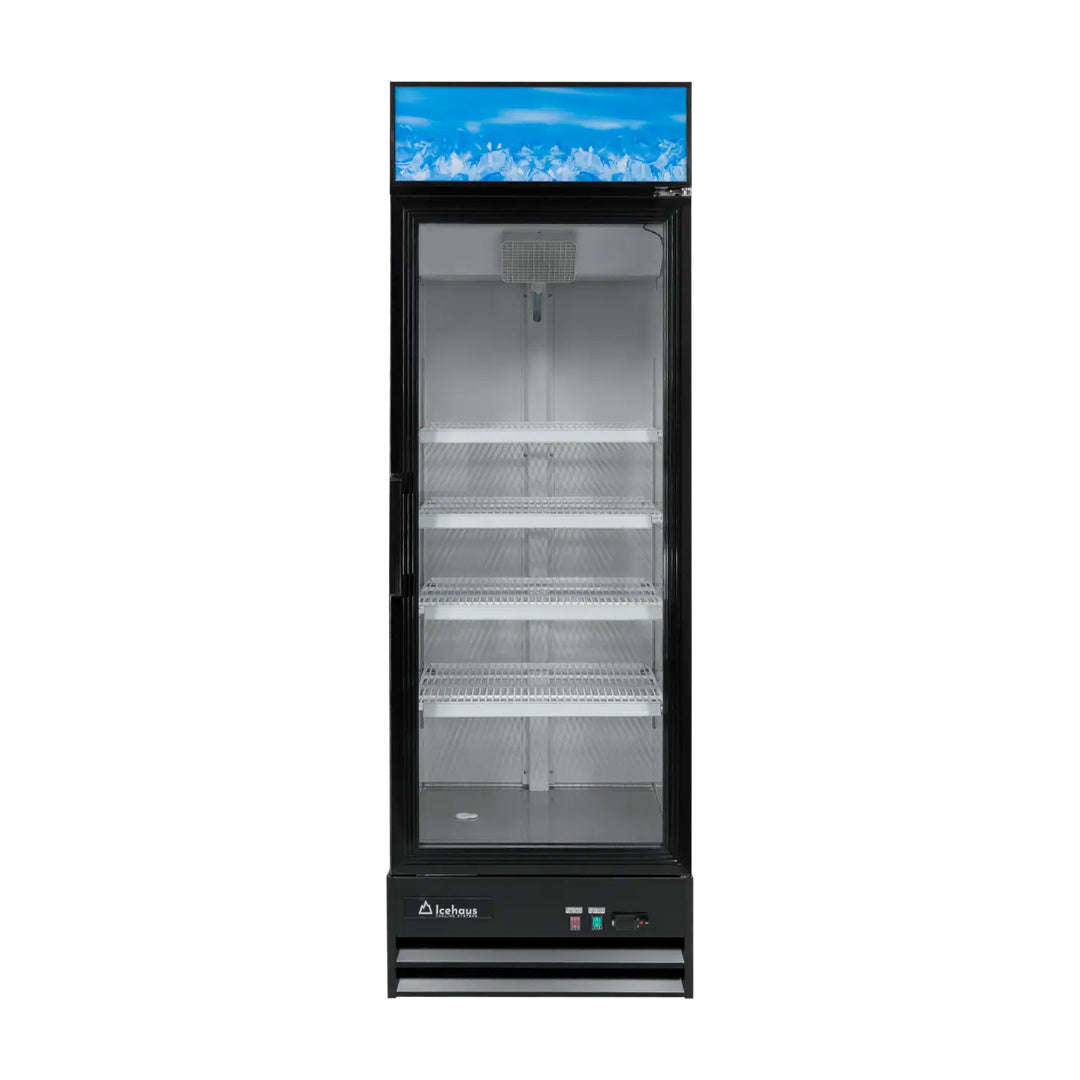 Refrigerador comercial 1 puerta de cristal de 382L Drago RVC-1PC-382