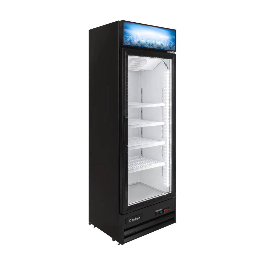 Refrigerador comercial 1 puerta de cristal de 382L Drago RVC-1PC-382