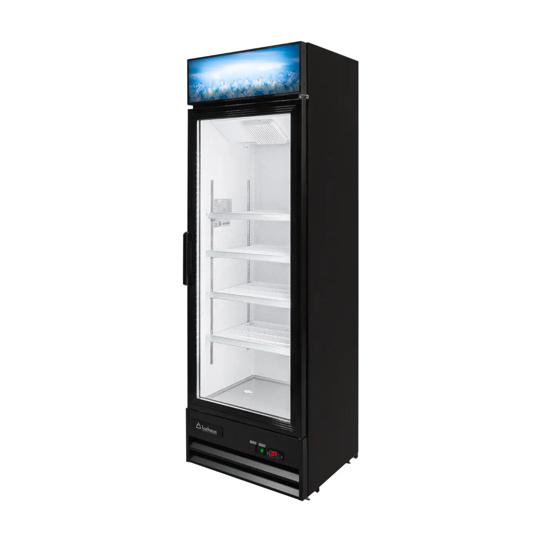 Refrigerador comercial 1 puerta de cristal de 382L Drago RVC-1PC-382