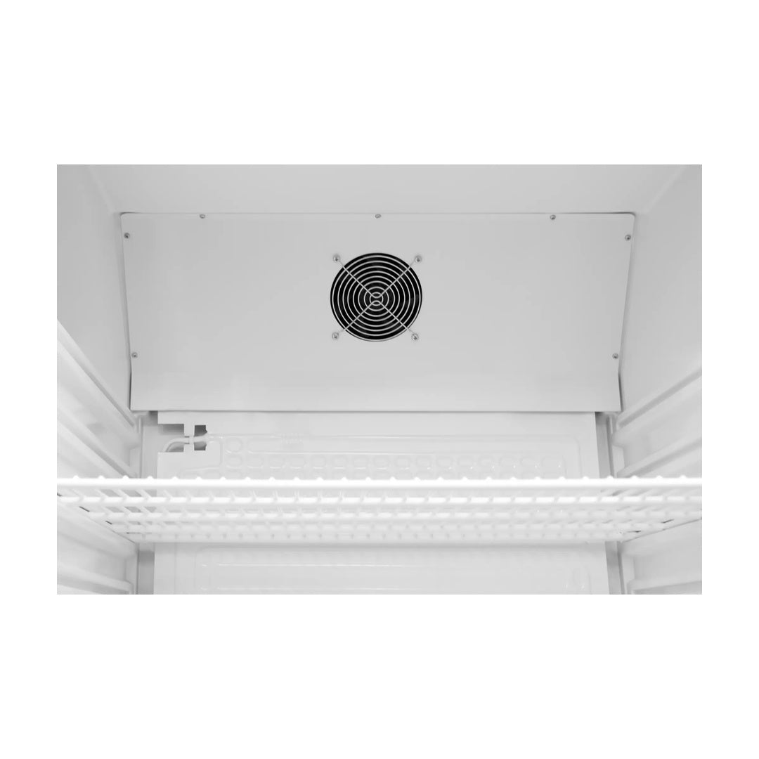Refrigerador vertical 1 puerta sólida en acero inoxidable 12.6 pies Icehaus RVI-400