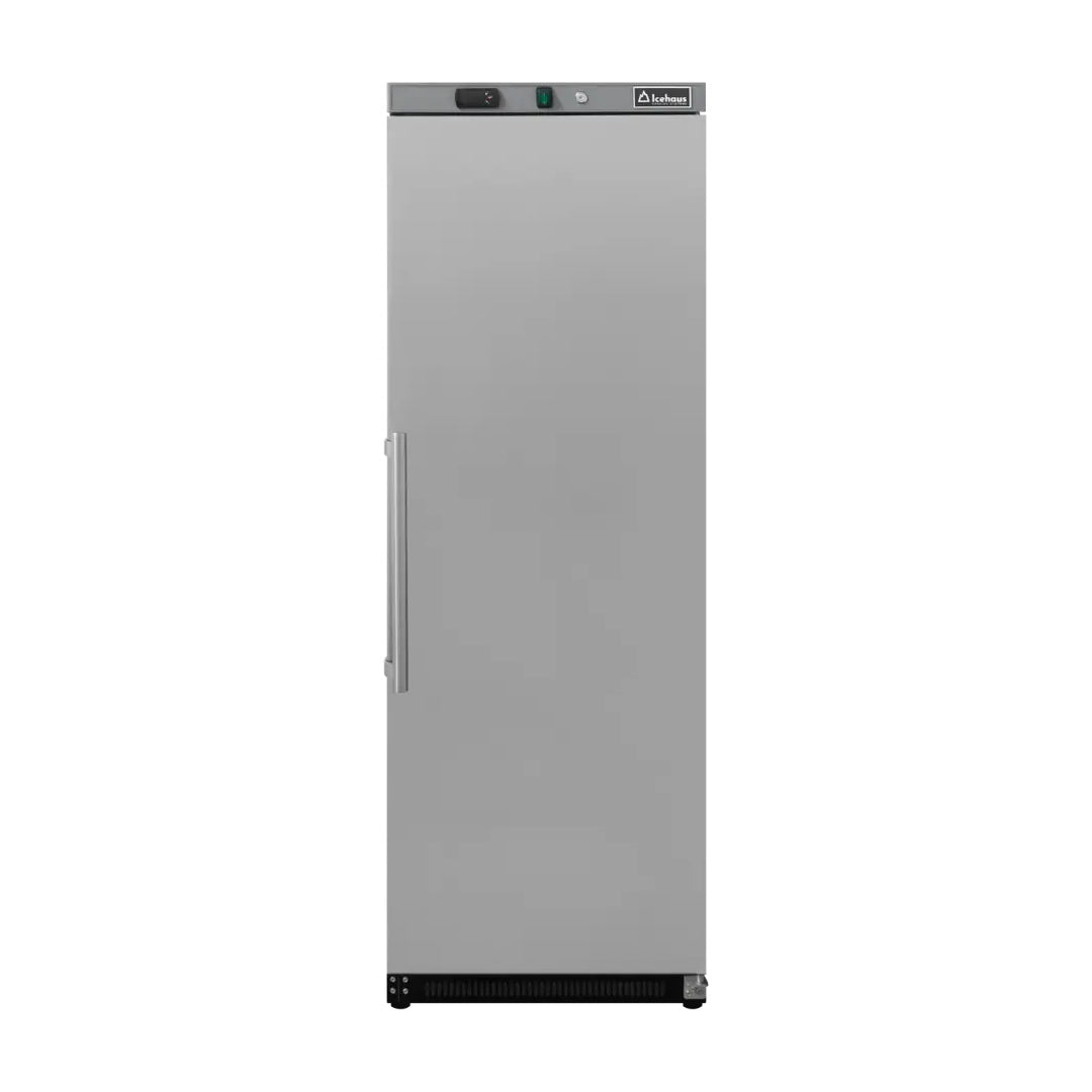 Refrigerador vertical 1 puerta sólida en acero inoxidable 19 pies Icehaus RVI-600