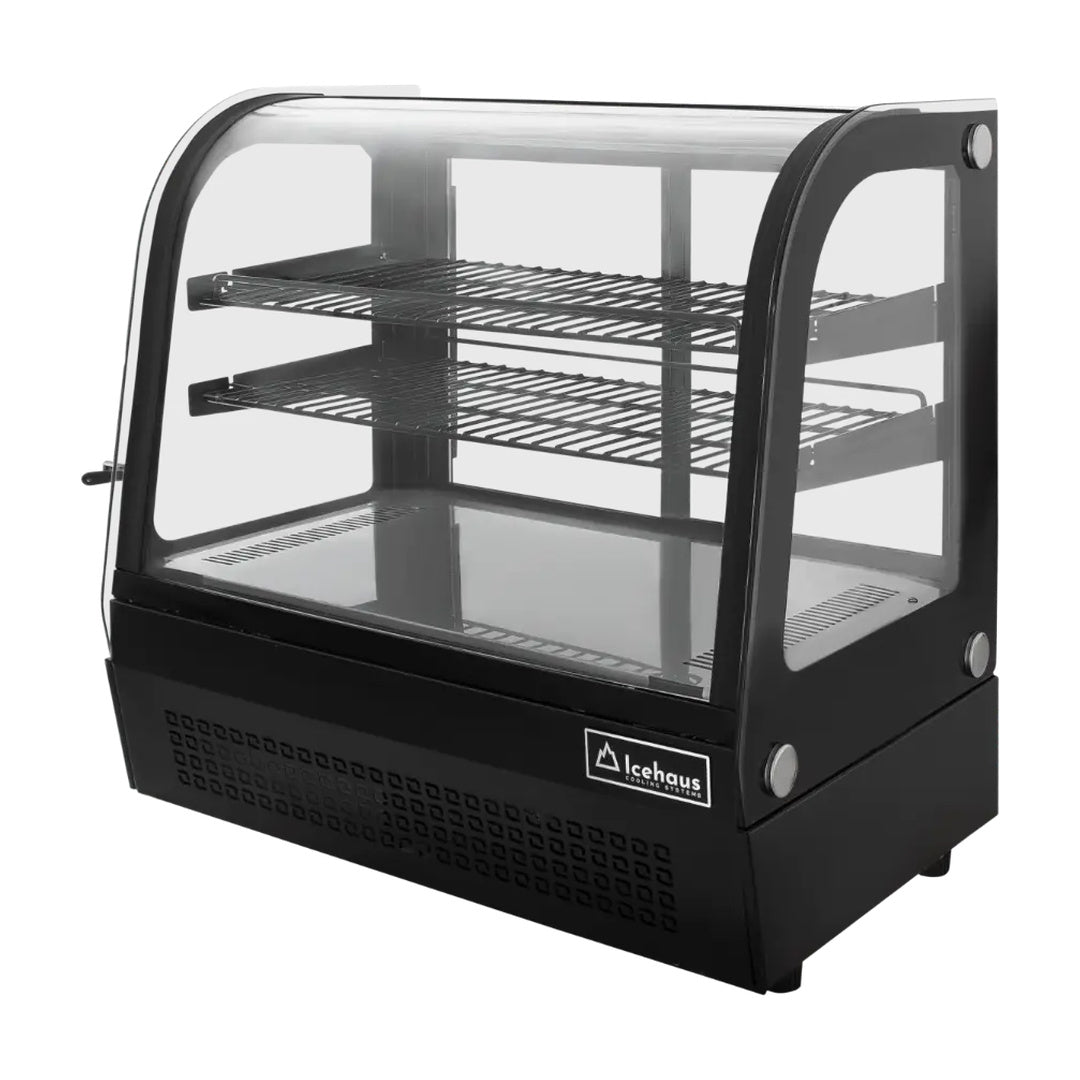 Vitrina sobremostrador refrigerada curva 82.7L Icehaus VS-68-C