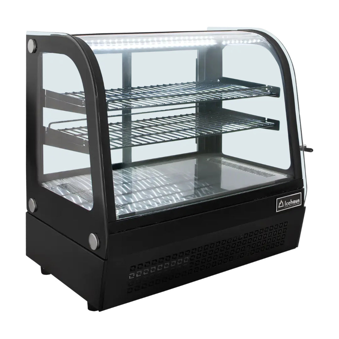 Vitrina sobremostrador refrigerada curva 82.7L Icehaus VS-68-C