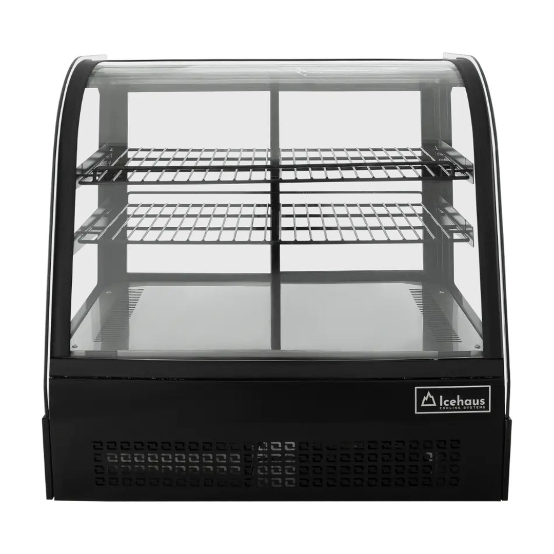 Vitrina sobremostrador refrigerada curva 82.7L Icehaus VS-68-C