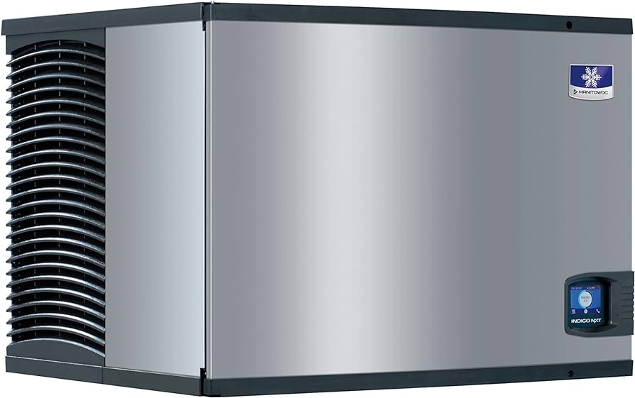 Máquina De Hielo Manitowoc Idt0500A Indigo Nxt Cubos De Tamaño De Dados Completo 235 Kg