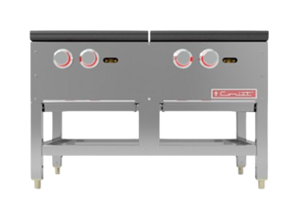 Estufón / Fogón doble a gas Coriat modelo EC-2T MÁSTER