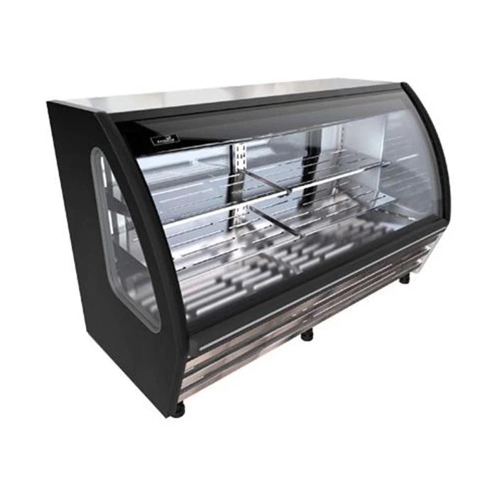Vitrina Carnicera Negra Luz Led 18 Pies Imbera BHS200C 1020088