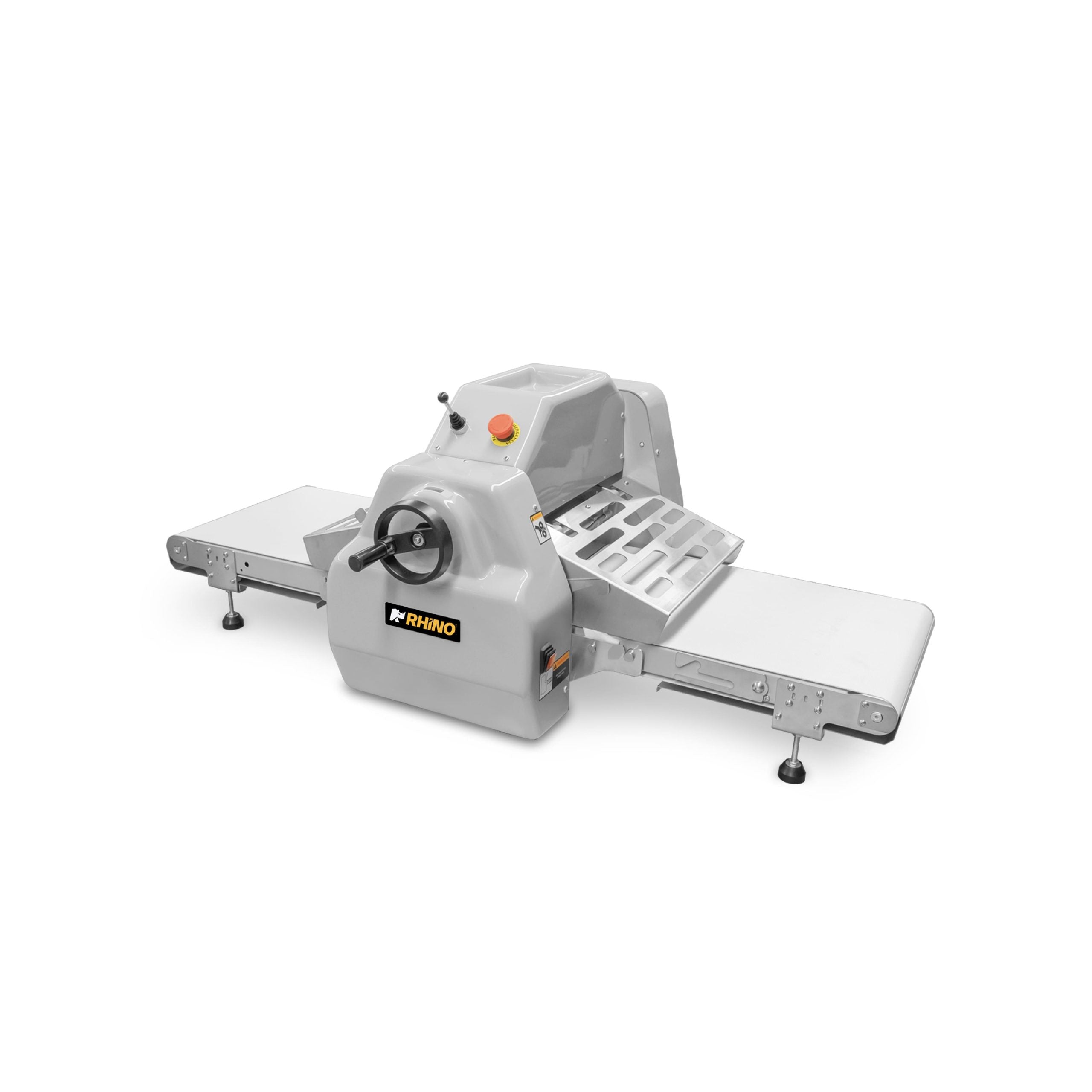 Laminadora de Masa de Mesa Bandas Reversibles Rhino LAMBA-169M