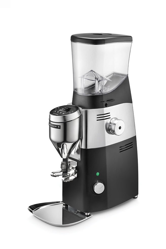 Molino de café de alto volumen con muelas cónicas de 71 mm y transmisión por correa Mazzer KOLD S