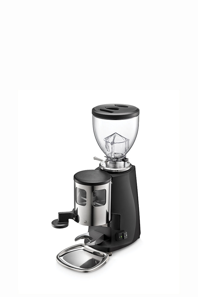 Molino dosificador de café con muelas planas de 58 mm para barras compactas Mazzer MINI MANUAL
