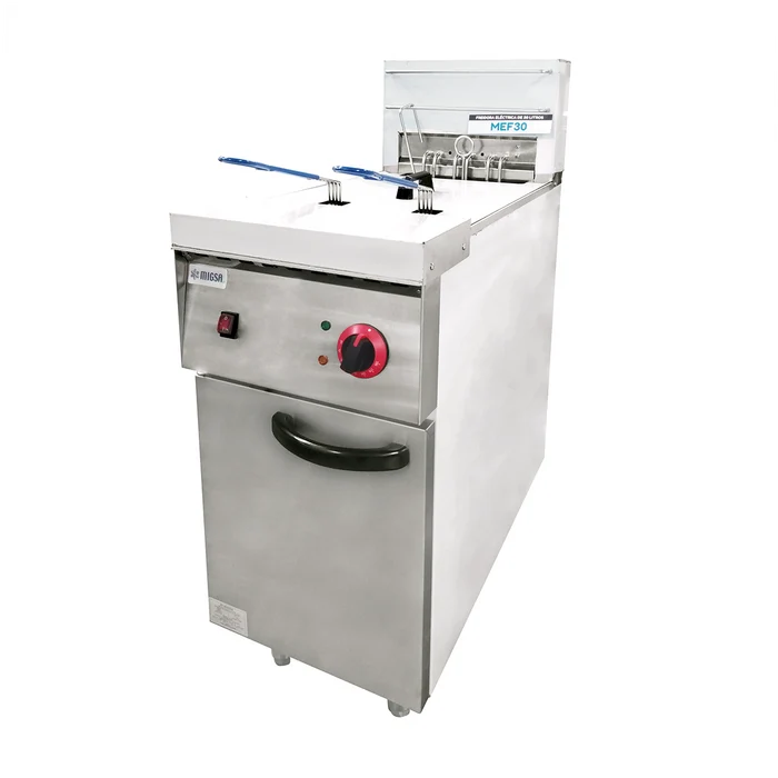 Freidora eléctrica de piso de 30 litros Migsa Modelo MEF-30