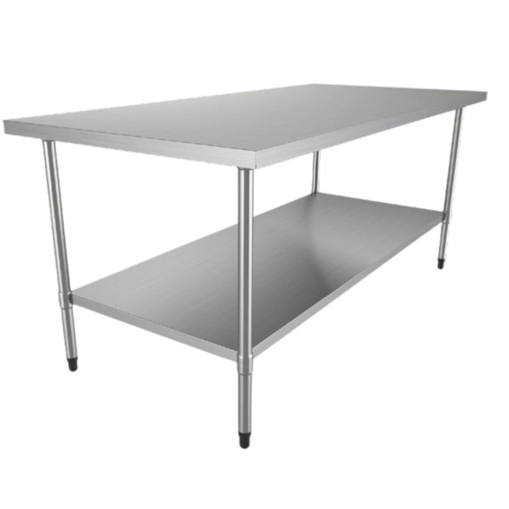 Mesa De Trabajo Acero Inoxidable 180 CM Metalcubas BA1800/700I