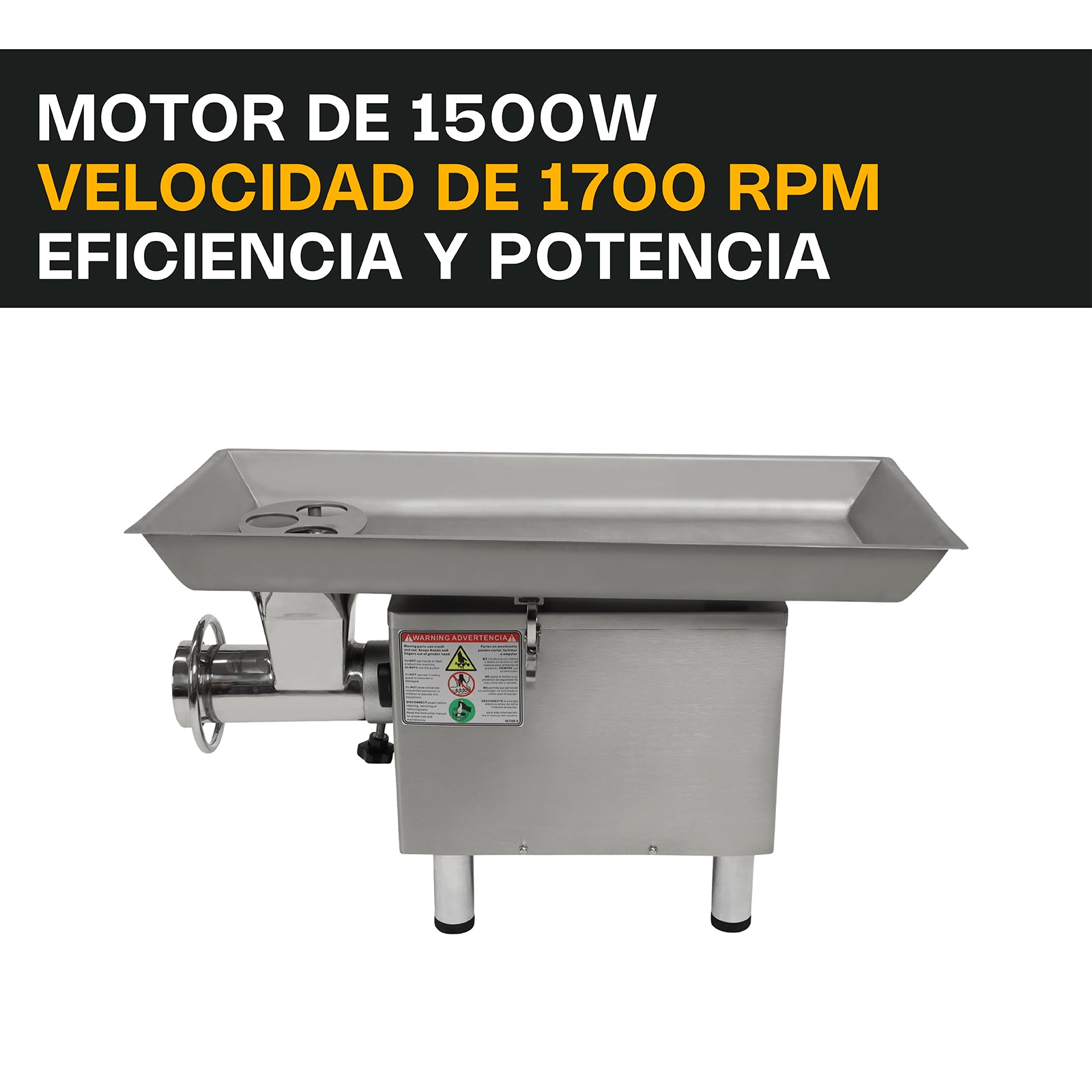 Molino Embutidor 2 Hp Rhino MOLEM-22M2