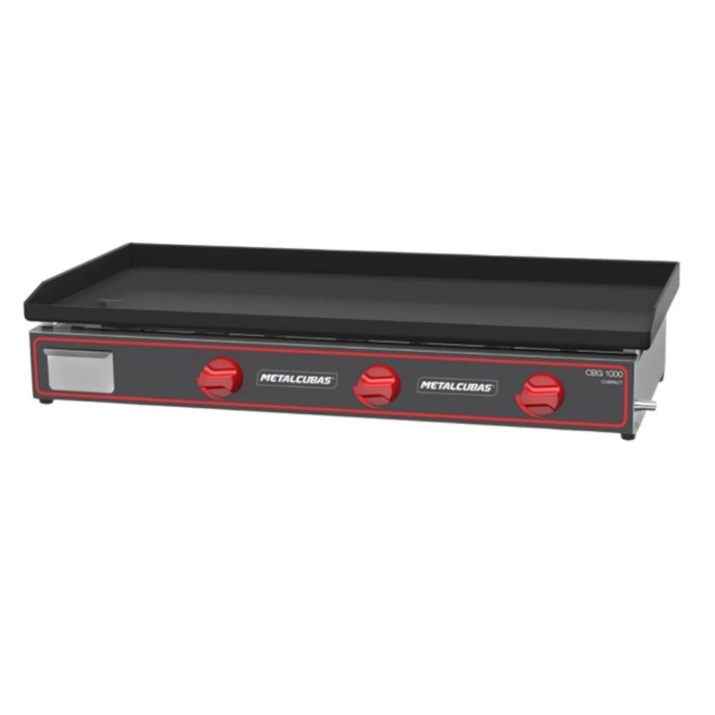 Plancha Industrial A Gas Compact 100 CM Metalcubas CBG1000C