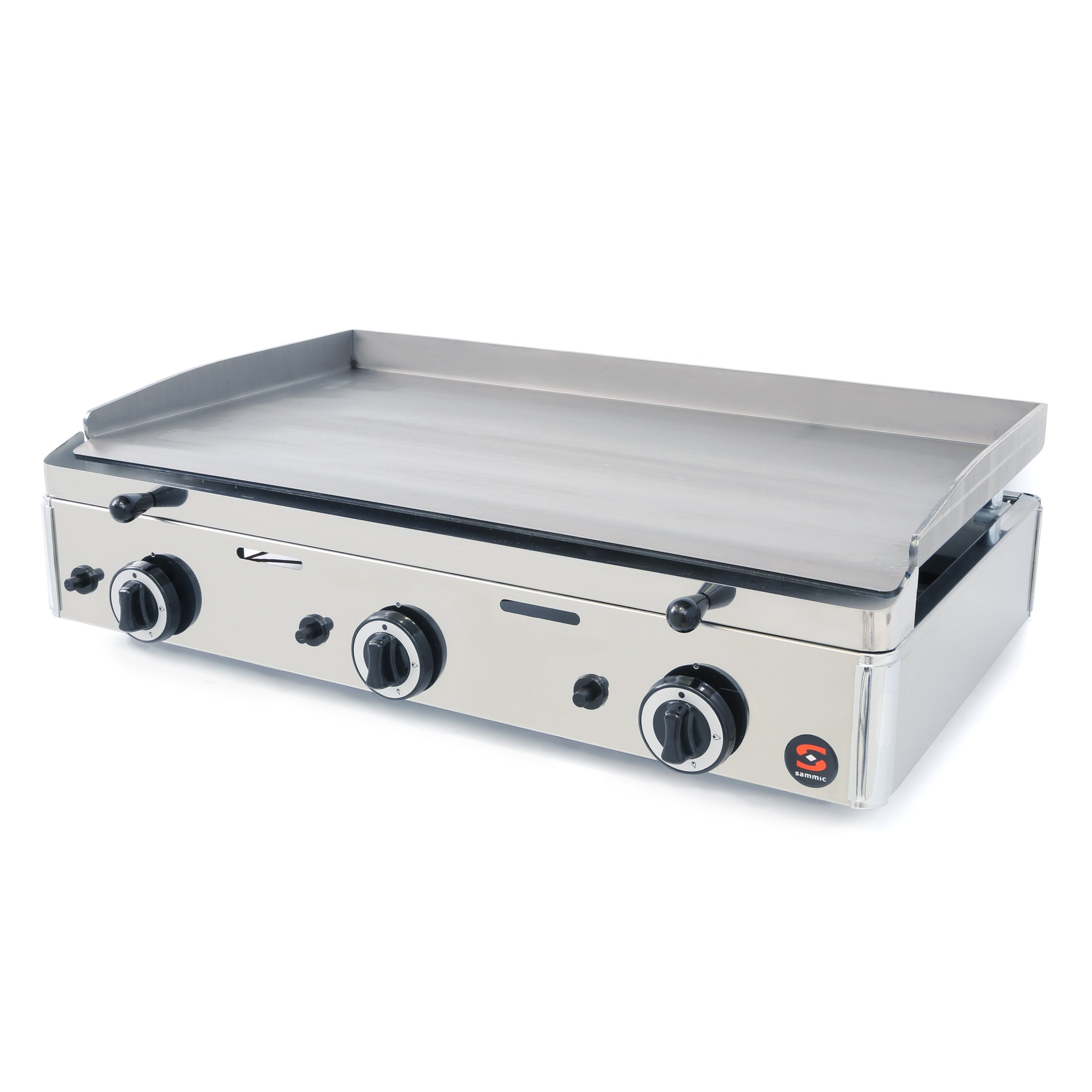 Plancha snack a gas, superficie de acero Sammic - SPG-801 5130317