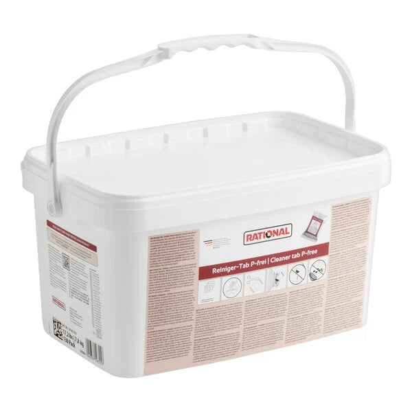Tabletas de limpieza RATIONAL P-free para SelfCookingCenter y CombiMaster Plus, 130 piezas | 56.02.315U