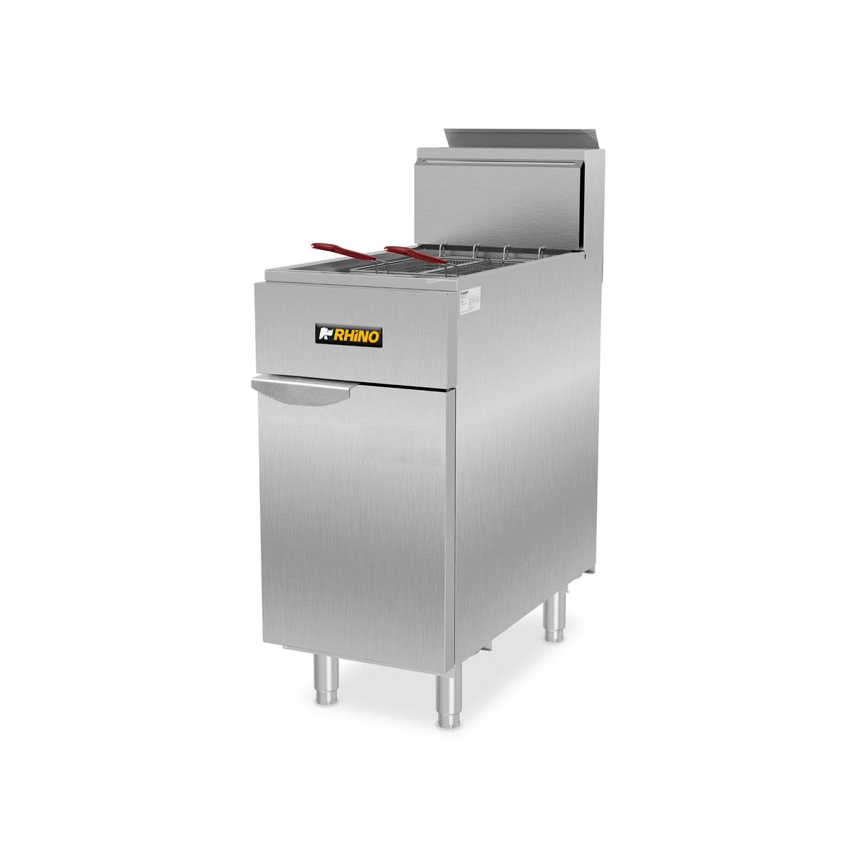 Freidora a Gas LP de 22 Lt Rhino FREI-22LP