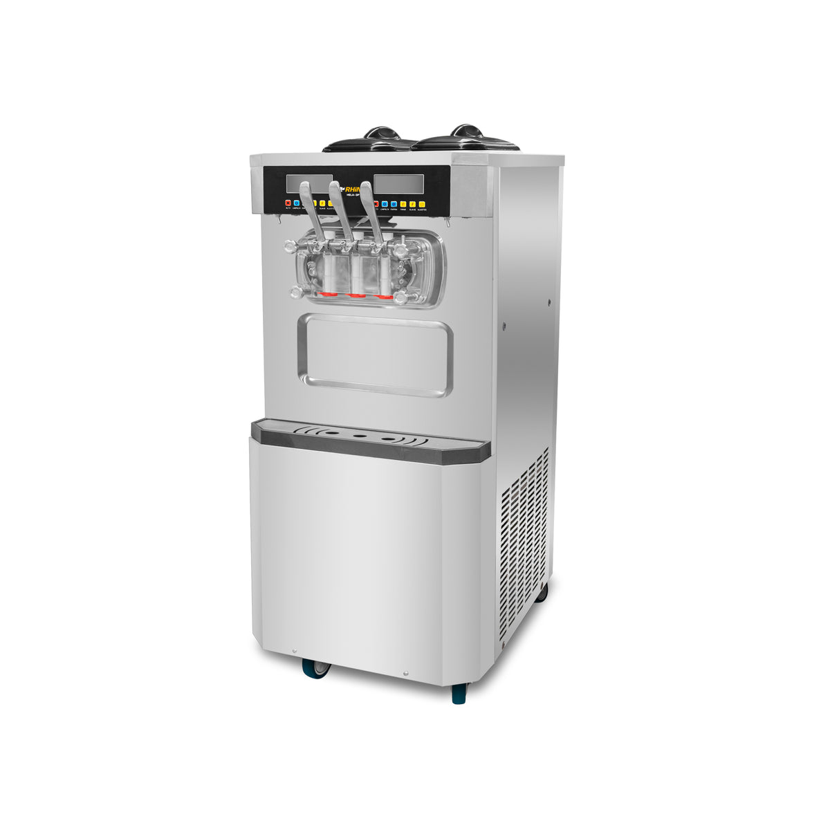 Máquina de Helado Suave de Doble Compresor Rhino HELA-3P