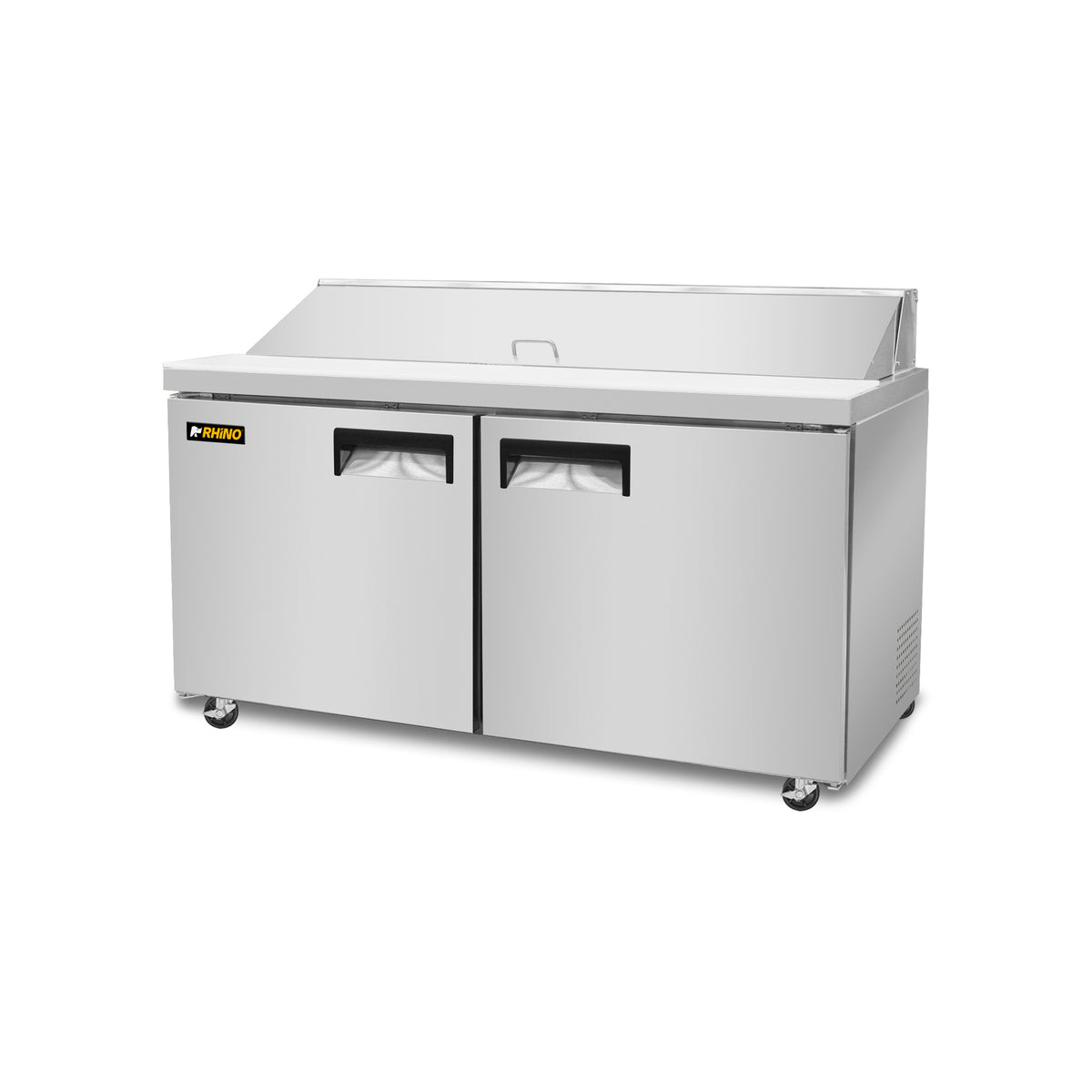 Mesa Refrigerada de Preparación en Acero Inoxidable 15.2 pies Rhino MERSAL-60