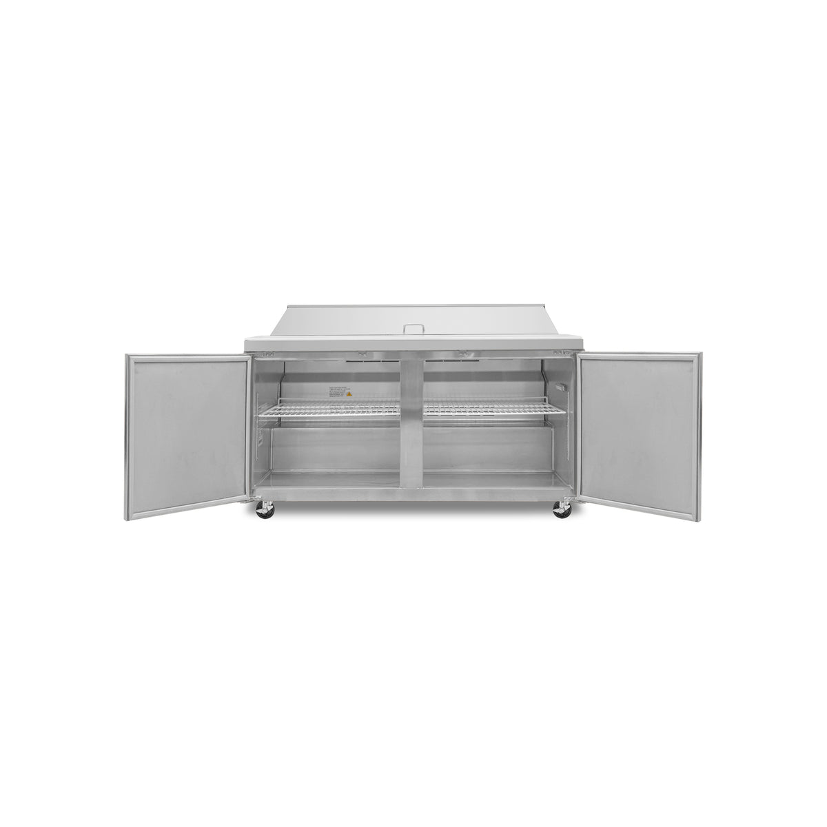 Mesa Refrigerada de Preparación en Acero Inoxidable 15.2 pies Rhino MERSAL-60
