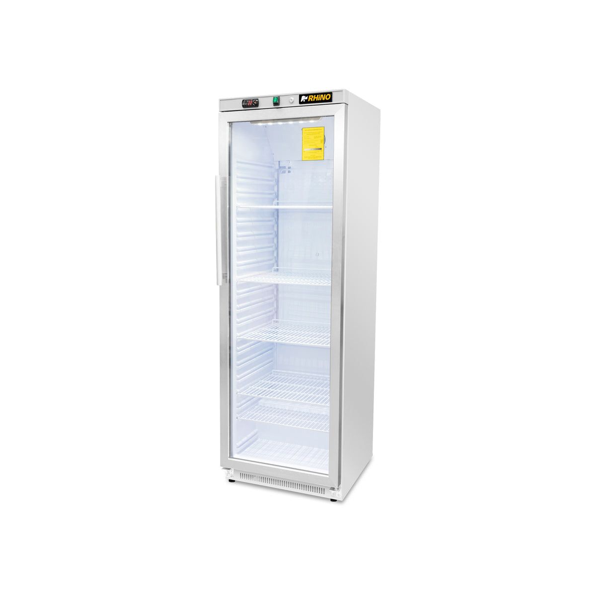 Refrigerador vertical de cristal Rhino REVEAB-13C