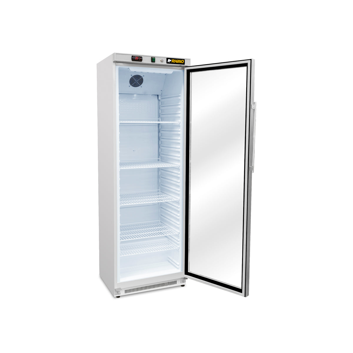 Refrigerador vertical de cristal Rhino REVEAB-13C
