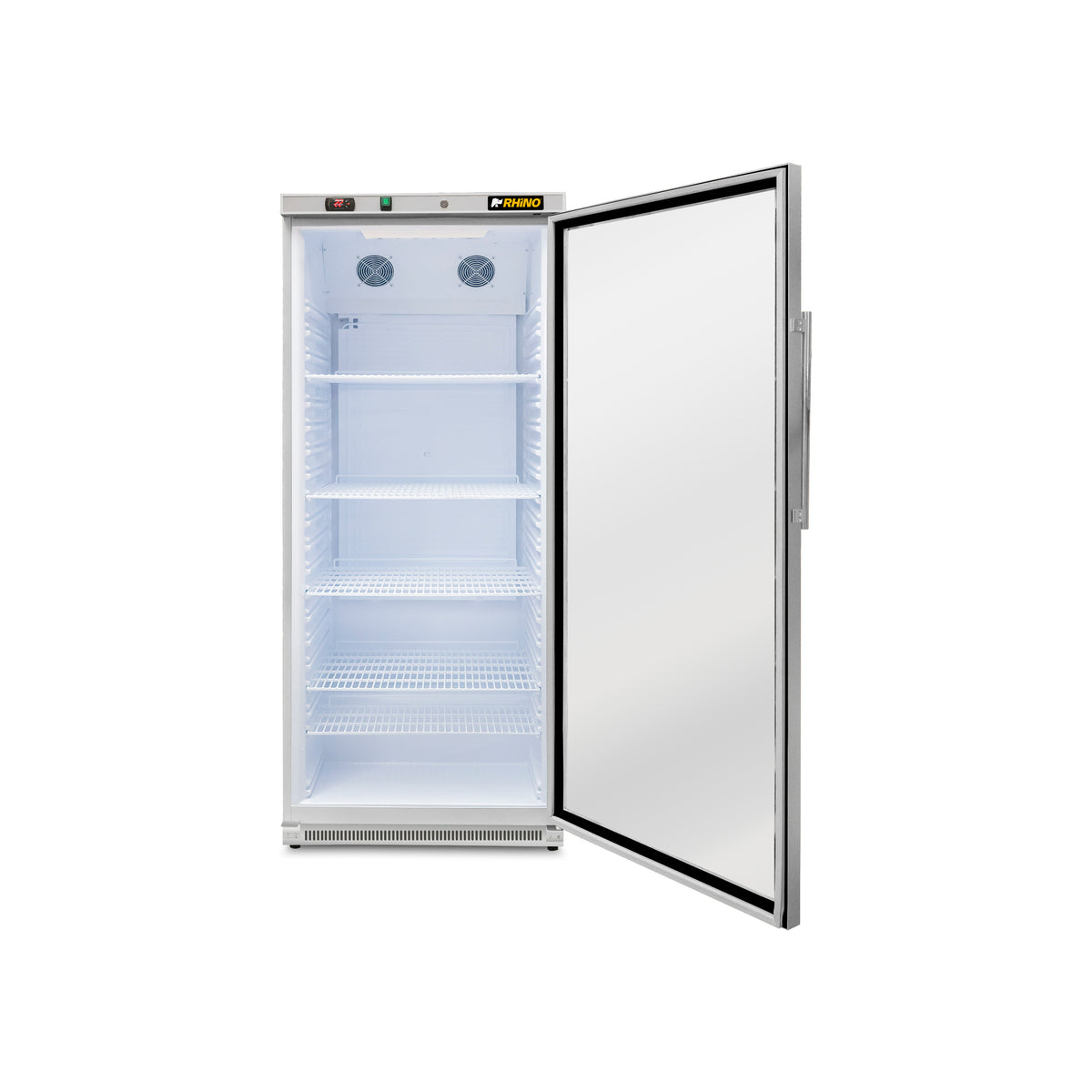 Refrigerador vertical 20 pies con cristal RHINO REVEAB-19C