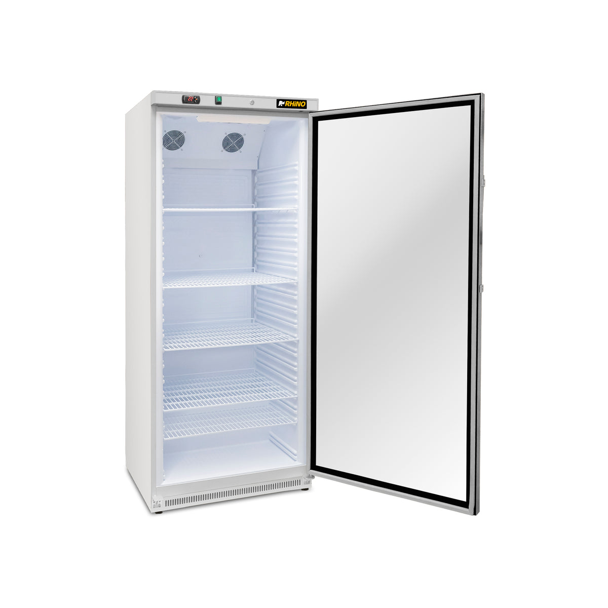 Refrigerador vertical 20 pies con cristal RHINO REVEAB-19C