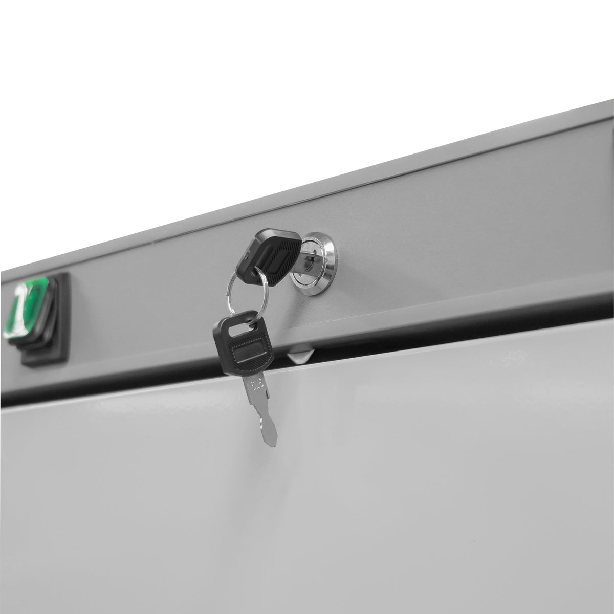 Refrigerador Vertical de Puerta Sólida Rhino REVEAB-19S