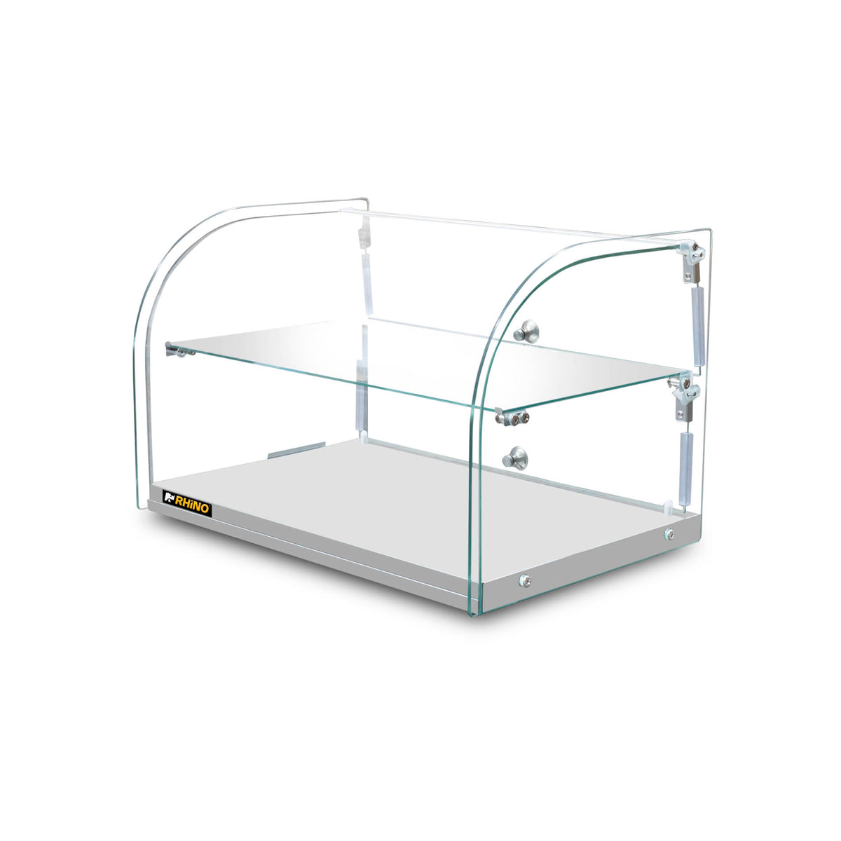 Vitrina Neutra Curva de 45 L Rhino VITNEU-45C