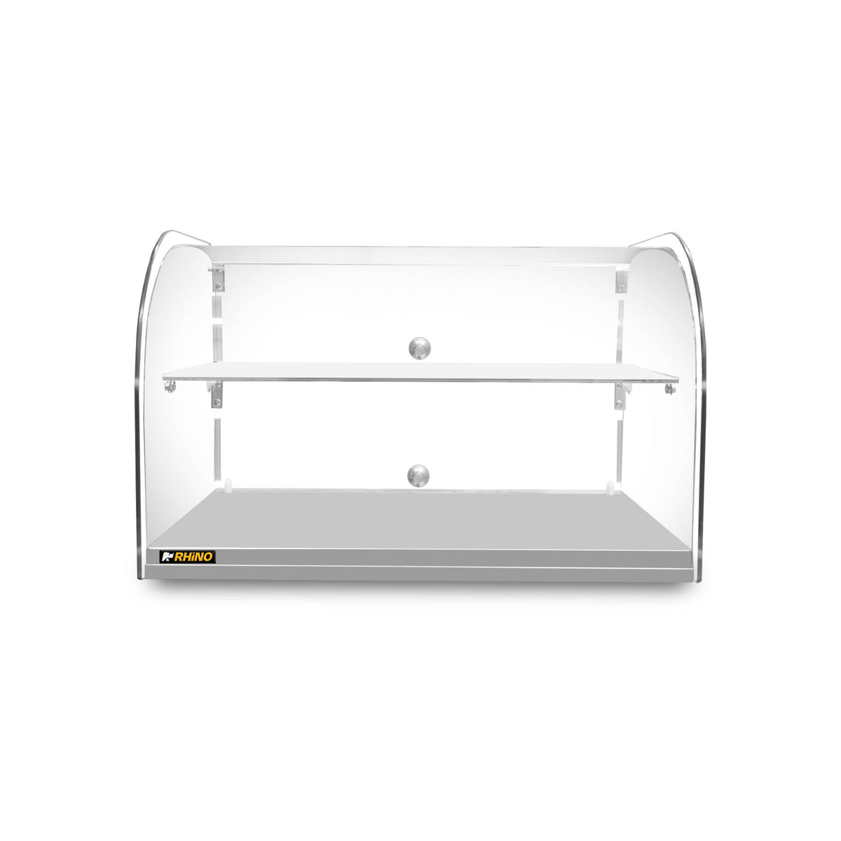 Vitrina Neutra Curva de 45 L Rhino VITNEU-45C