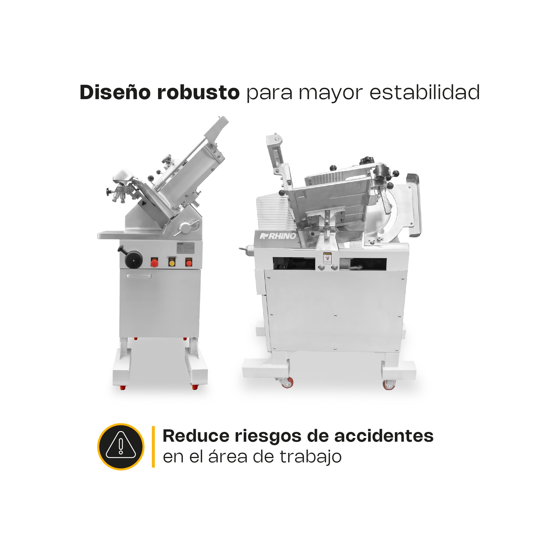 Rebanadora Automática de Carne 363 mm Rhino REBAC-363