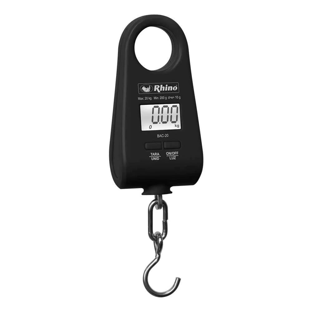Básculas Colgantes Rhino Bac-20 Electronica Carnicería Mercado 20 Kg