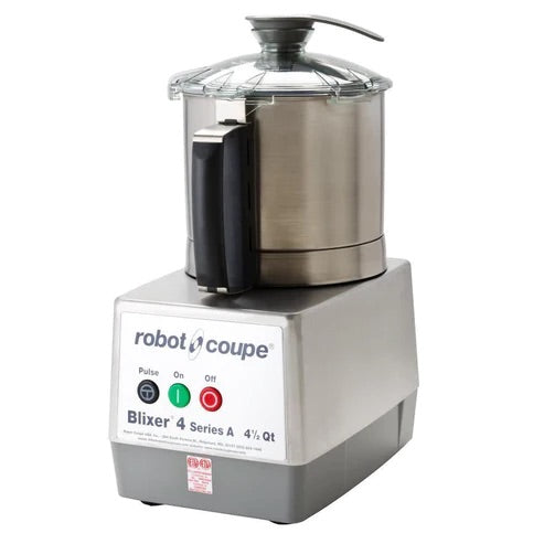 Procesador Alimentos Robot Coupe BLIXER 4 Monofásico Tazón Acero Inoxidable de 4.5L 1.5 HP